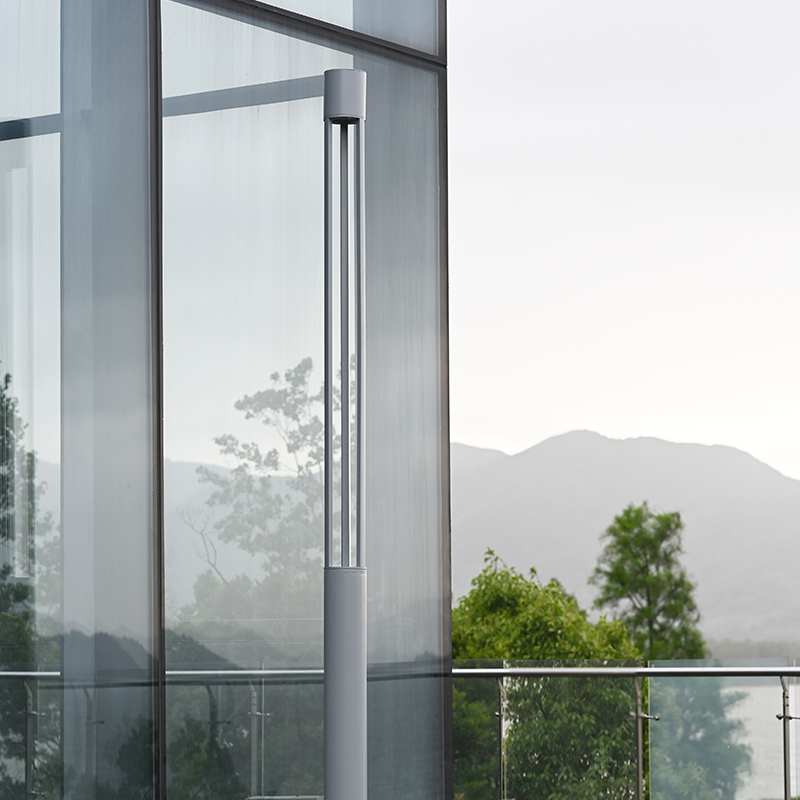 YMLED-6310 IP66 铝制 LED 庭院灯（方形防水公园路灯）