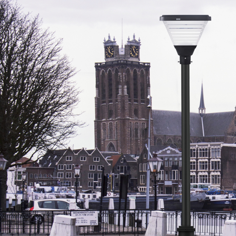 YMLED-6803 户外太阳能 LED 庭院柱灯