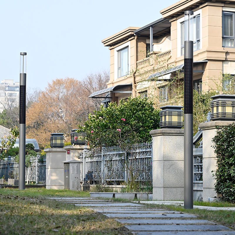 YMLED-6811B 离网立式太阳能灯杆照明系统