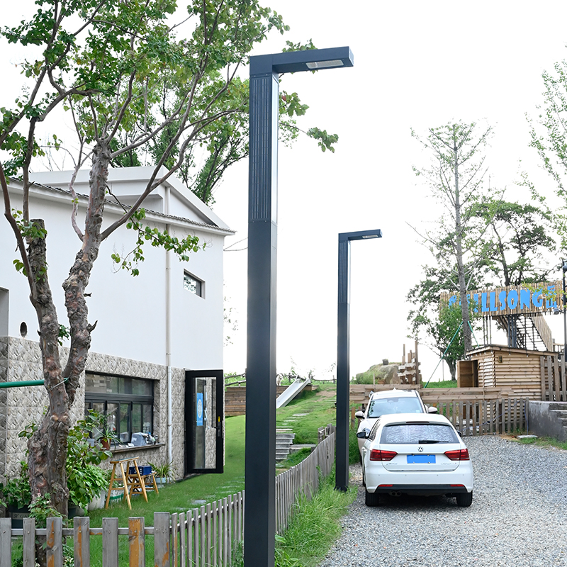 YMLED-6812带肋杆设计的现代LED路灯 YMLED-6812带肋杆设计的现代LED路灯